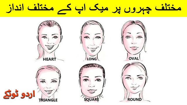 How to Contour for Your Face Shape in Urdu and Hindi