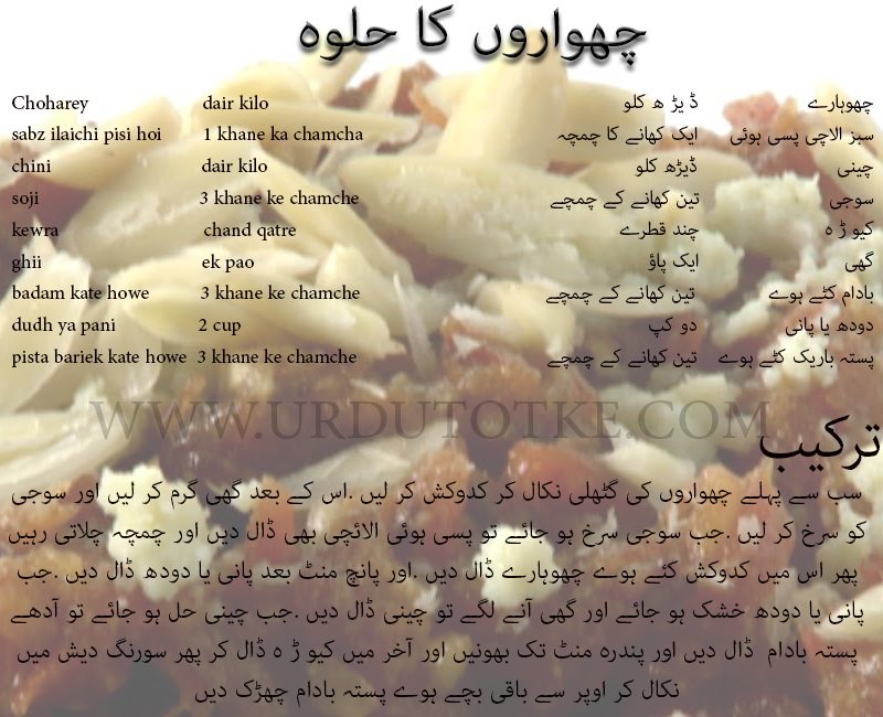 khajoor ka halwa recipe in urdu