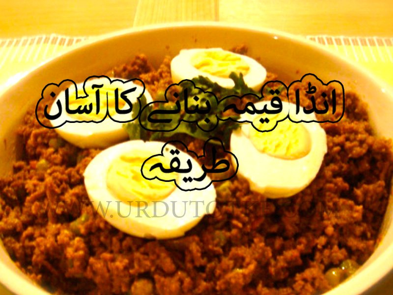 egg keema recipe in hindi